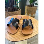 Rasteira CS Shoes Mari Preto 1010