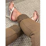 Calça Maria Valentina Skinny Alta Marrom 1911