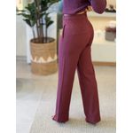 Calça Vanews Reta Madri Marsala 2302