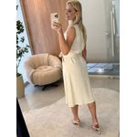 Vestido Linho Essencial Midi Natural 2410