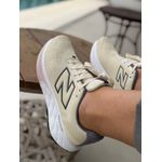 Tênis New Balance Fresh Foam Bege/Grafite 1302