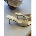 Mule Carrano Salto Fino Couro Off White 2110