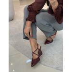 Scarpin Vicenza Vitória Bordô