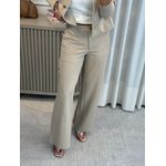Calça Vanews De Alfaiataria Bege 2803