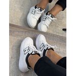 Tênis New Balance BB480LD preto e branco