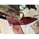 Scarpin Vicenza Vitória Bordô