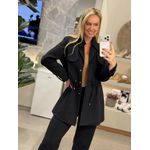 Parka Vanews Pala Em Ponto Roma Preto 1602