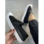 Tênis Carrano Slip On Kicks Tela Preto 0209