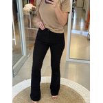 Calça Lez a Lez Boot Cut Preto 2509