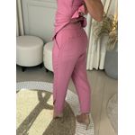 Calça Maria Valentina Skinny Alta Rosa 1908