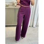 Calça Morena Rosa Wide Alta Roxo 2006