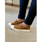 Tênis Kicks Slip On Couro Marrom 1402 