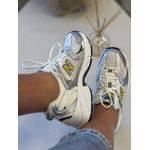 Tênis New Balance 530 Cinza E Amarelo 0402