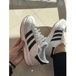 Tênis Adidas Preto E Branco 2706