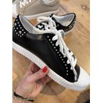 Tênis Kicks Studs Couro Mestiço Preto 1508