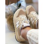 Tênis New Balance 500 V2 Bege/Branco/Marrom 0601 