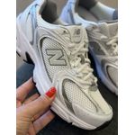 Tênis New Balance Branco/Prata 1002