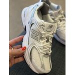 Tênis New Balance Branco/Prata 1002