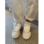 Tênis Adidas Preto e Cristal White Grand Court Alpha JP7631