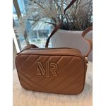 Bolsa Transversal Com Logo MR Caramelo