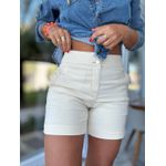Bermuda Maria.Valentina Reta Média Off White