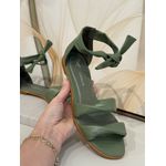 Sandália Carrano Flat Twist Lace Verde Sage 1609