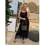 Vestido Ms Seda Preto 0701