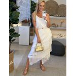 Vestido Ms Seda Off White 0701 