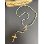 Terço Nossa Senhora Aparecida - Verde 