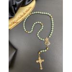 Terço Nossa Senhora Aparecida - Verde 