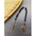Terço Compacto - Ouro velho - Nossa Senhora - Maior
