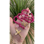 Terço Aparecida - Rosas 