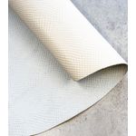 Placa Redonda 80x80cm - Snake Off-White - Esp. 14/16