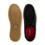 Sapato London Sport couro preto, solado borracha ambar e palmilha anatômica.