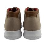 Sapato Masculino London Ultralight em couro taupe com solado em E.V.A.