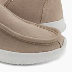 Sapato Masculino London Ultralight em couro taupe com solado em E.V.A.