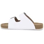 Sandália Birken Masculina Em Couro Floater Branco