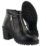 Coturno Lady Com Ziper Lateral