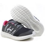 Tênis Flex Confort Infantil Grafite Pink