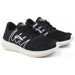 Tênis Flex Confort Infantil Preto Branco