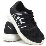 Tênis Flex Confort Infantil Preto Branco