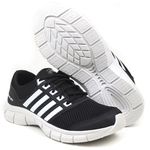 Tênis Flex Confort Preto e Branco