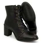 Bota Feminina Cano Médio Preto