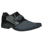 Sapato Social Jeans Preto