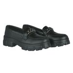 Mocassim Tratorado Blogueira Preto
