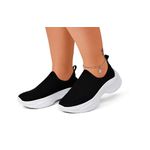 Tênis Meia Esportivo Feminino Preto