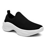 Tênis Meia Esportivo Feminino Preto