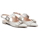 Sandália Damers Feminina Slingback Metal