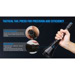 Lanterna Profissional tática T90R FBI Militar 4800 lumens 1600 mts