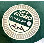 Camiseta Dandaro 100% algodão Logo verde